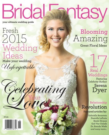 Bridal Fantasy Magazine Cover for Edmonton
